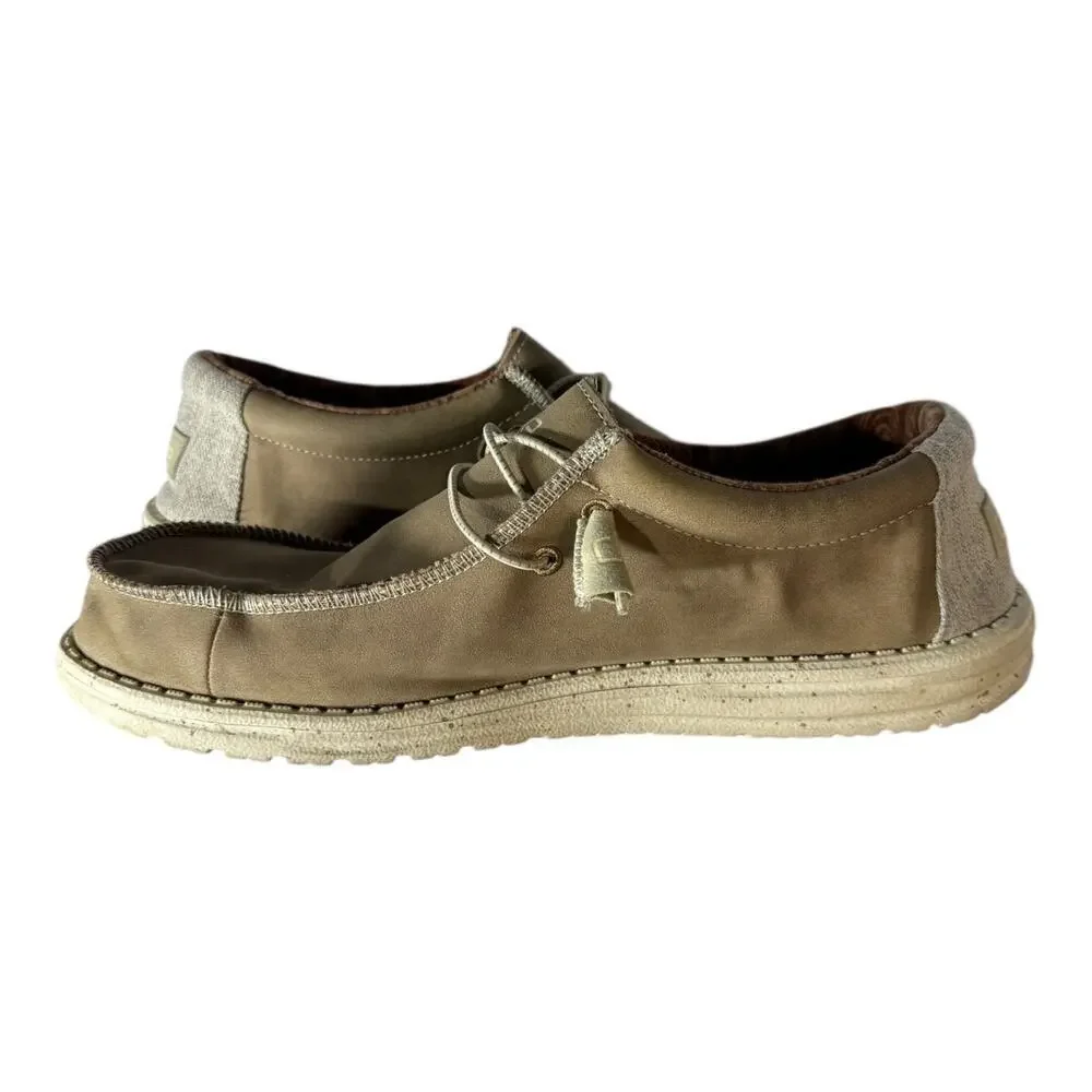 Hey Dude Wally Nut Casual Slip On Shoes Men's Size 13 Brown